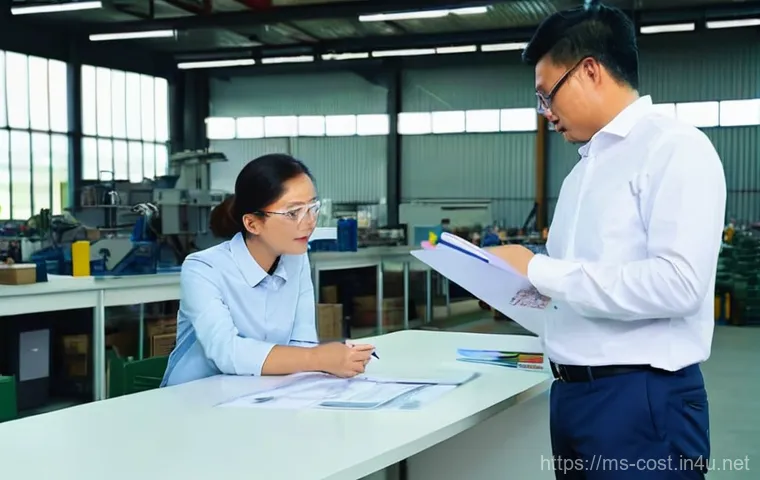 공장 운영비 - **Strategic Raw Material Partnership in a Malaysian Factory**
A brightly lit, modern Malaysian f...