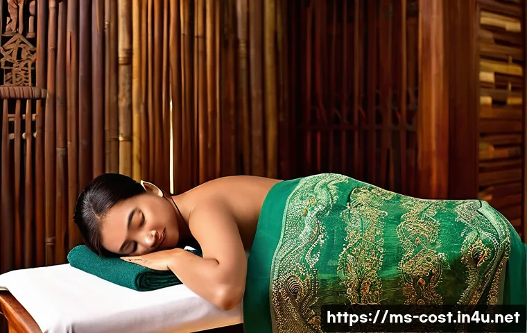 마사지 비용 - **Prompt 1: Traditional Malay 'Urutan' Session**
"An experienced, middle-aged Malay female thera...